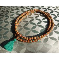 Sehr Schöne Bodhibaum Mala Gebetskette Mit Koralle+Türkis Aus Nepal 78cm Sehr Schöne Bodhibaum Mala Gebetskette Mit Koralle+Türkis Aus Nepal 78cm von SmilingTaraShop