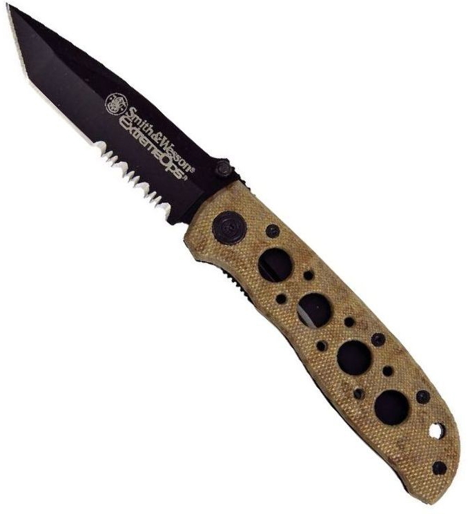 Taschenmesser S&W Extreme Ops Tanto Desert CK5TBSD Taschenmesser S&W Extreme Ops Tanto Desert CK5TBSD von Smith & Wesson