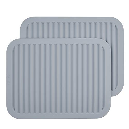 Smithcraft Silikon-Topfuntersetzer, Untersetzer für heiße Töpfe und Pfannen, Silikon-Topfhalter, hitzebeständige Matte, Hot Pad für Küchentheke, Größe: 22.9 x 30.5 cm, Form: rechteckig (hellgrau) Smithcraft Silikon-Topfuntersetzer, Untersetzer für heiße Töpfe und Pfannen, Silikon-Topfhalter, hitzebeständige Matte, Hot Pad für Küchentheke, Größe: 22.9 x 30.5 cm, Form: rechteckig (hellgrau) von Smithcraft