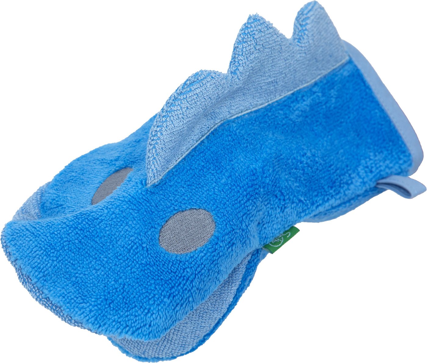 Smithy Waschlappen Spielwaschhandschuh Dino (1-tlg), Applikation von Smithy