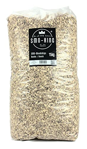 Smo-King Woodchips Sackware Buche 15 kg von Laliva