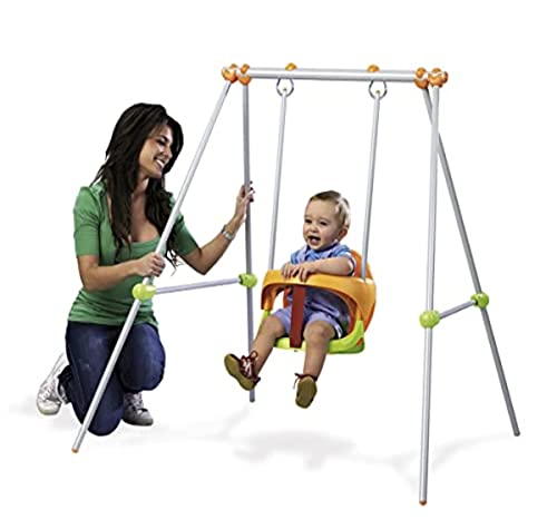 Smoby 310046 - Metallschaukel Baby Swing von Smoby