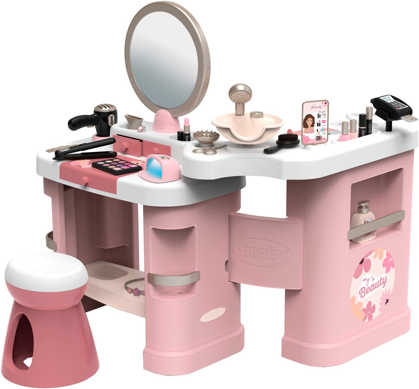 Smoby Schminktisch My Beauty Center Kosmetikstudio, mit Licht- und Soundfunktion von Smoby