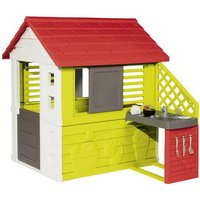 Smoby Spielahaus Natur Haus mit Sommerküche von Smoby