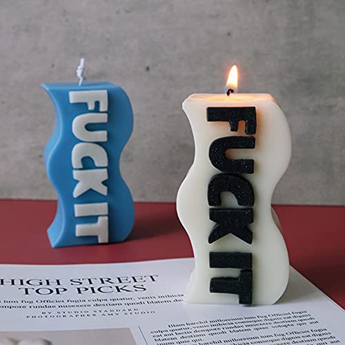 Kerzenform Silikonform für DIY Handgemachte Kerzenherstellung - Fuck It Kerzengießform Silikon Wachs Gießform F*ck It Kerzenform Kerze selber gießen Formen Kerzenform Silikonform für DIY Handgemachte Kerzenherstellung - Fuck It Kerzengießform Silikon Wachs Gießform F*ck It Kerzenform Kerze selber gießen Formen von Smokerhontas