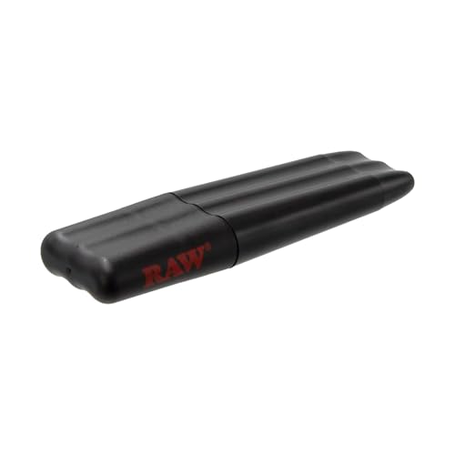 Smokerhontas RAW Three Tree Pre Rolled Case Transporthülle/Tripple Joint Tube Wasser- & luftdicht schwarz - 12 x 4 cm Smokerhontas RAW Three Tree Pre Rolled Case Transporthülle/Tripple Joint Tube Wasser- & luftdicht schwarz - 12 x 4 cm von Smokerhontas