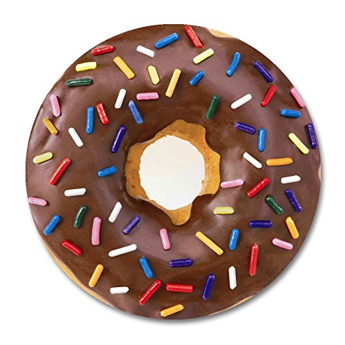 Smooffly0019 Donut-Mauspad mit rundem Donut-Motiv, personalisierbar von Smooffly