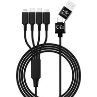 Smrter USB-Ladekabel USB-A Stecker, USB-C® Stecker, USB-C® Stecker, Apple Lightning Stecker, USB-M von Smrter