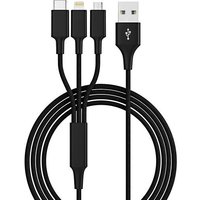 Smrter USB-Ladekabel USB 3.2 Gen1 (USB 3.0 / USB 3.1 Gen1) USB-A Stecker, USB-C® Stecker, USB-Micro von Smrter