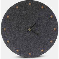 Wanduhr Aus Filz Und Kork 30 cm | Anthrazit - Schwarz Design Esbjerg Wanduhr Aus Filz Und Kork 30 cm | Anthrazit - Schwarz Design Esbjerg von Smukbird