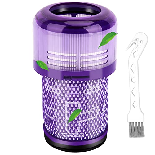 Smyidel Filter für Dyson V12, 1 Stück Waschbar Ersatz Hepa Filter für Dyson V12 Detect Slim Absolute Extra Total Clean Motorhead Complete Akku Staubsauger,Replacement Part # 971517-01 von Smyidel