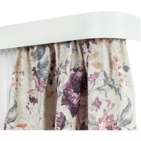 SN DECO GROUP Vorhangschiene "SH1" 1 läufig-läufig Fixmaß Set 1-läufig, inkl. Rundbögen, Blende 7,5 cm, vorgebohrt, Innenlauf SN DECO GROUP Vorhangschiene "SH1" 1 läufig-läufig Fixmaß Set 1-läufig, inkl. Rundbögen, Blende 7,5 cm, vorgebohrt, Innenlauf von Sn Deco Group