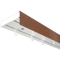 SN DECO GROUP Gardinenschiene "Vorhangschiene SH (1) mit Blende 5 cm", 2 läufig-läufig, Fixmaß von Sn Deco Group