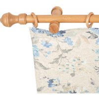 SN DECO GROUP Gardinenstange "Ares", 1 läufig-läufig, Fixmaß, 28 mm, Holz, verschiedene Längen und Farben, Komplettset von Sn Deco Group