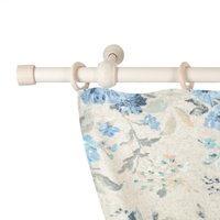 SN DECO GROUP Gardinenstange "Cafiro", 1 läufig-läufig, Fixmaß, 28 mm, Holz, verschiedene Längen und Farben, Komplettset von Sn Deco Group