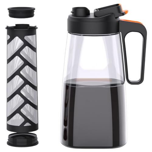 Cold Brew Jug - 2 Litre (Cold Brew Coffee Maker) Infuser with Fine Mesh Filter and Airtight Lid Design in Tritan 100% BPA Free von Snadi