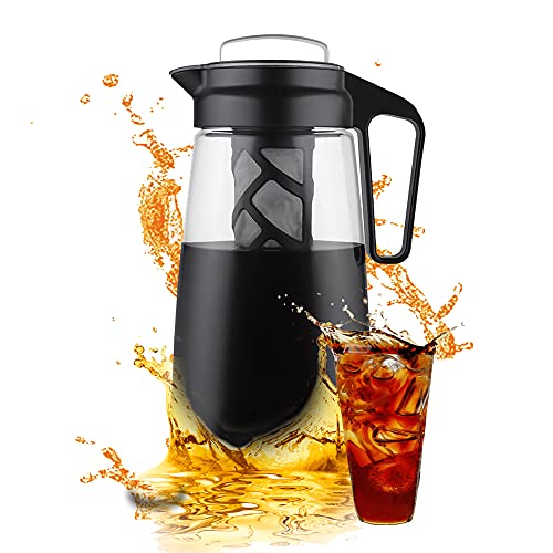 Snadi Cold Brew Jug - 2 Litre (Cold Brew Coffee Maker) Infuser with Fine Mesh Filter and Airtight Lid Design in Tritan 100% BPA Free von Snadi