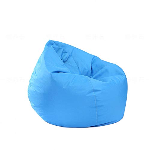 Sitzsack für Kinder und Erwachsene, wasserdicht, mit Reißverschluss, ohne Füllung, ideal für Gaming-Stühle und Gartenstühle, für den Gebrauch drinnen und draußen himmelblau von Snaked cat