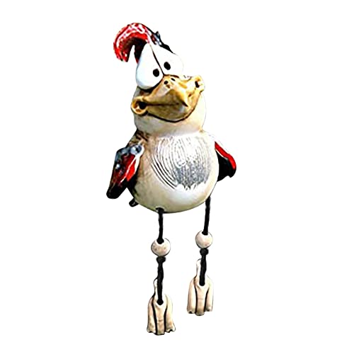 Hühner Deko Gartendeko Keramik Huhn Gartendeko Kantenhocker Deko Huhn Keramik Gartendeko Für Draußen Gartenfiguren Keramik Huhn Tierfigur Gartenstecker Handarbeit Ornament (C, Einheitsgröße) von Snakell