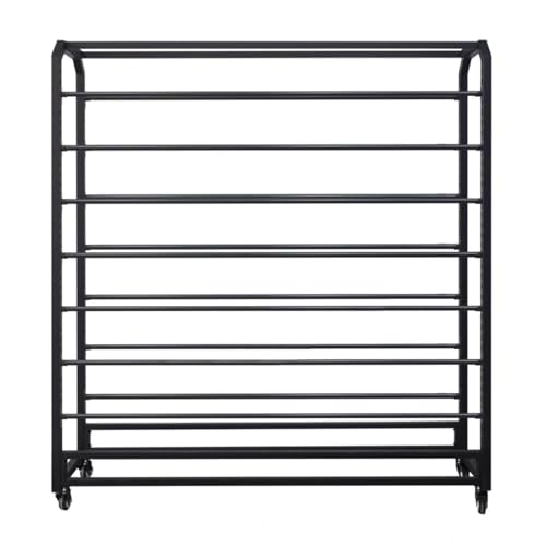 Halter für Auto-Vinylfolie, bodenstehendes Lagerregal mit Rädern, verstellbares, Robustes Metallregal für Transferpapierband/Tapete/Fensterfolie/Tapete, 14 Stangen,14 Rods-175cm Halter für Auto-Vinylfolie, bodenstehendes Lagerregal mit Rädern, verstellbares, Robustes Metallregal für Transferpapierband/Tapete/Fensterfolie/Tapete, 14 Stangen,14 Rods-175cm von SnamicE