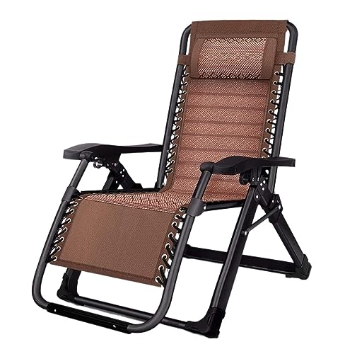 SnamicE Gartenstuhl Balkonstühle Liegen Klappbare Liegestühle Relax Verstellbare Liege Liegestühle Hochlehner Garten Strand Outdoor Urlaub Terrassenstühle Lo,A-65 * 75 * 80cm,A-65 * 75 * 80cm von SnamicE