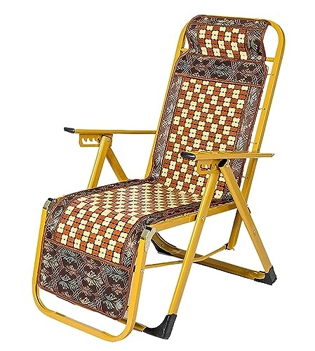 SnamicE Gartenstuhl Balkonstühle Stuhl Loungesessel Terrasse Klappbarer Liegesitz Verstellbar für Hof Strand Camping Garten Terrassenstühle Loungesessel, von SnamicE