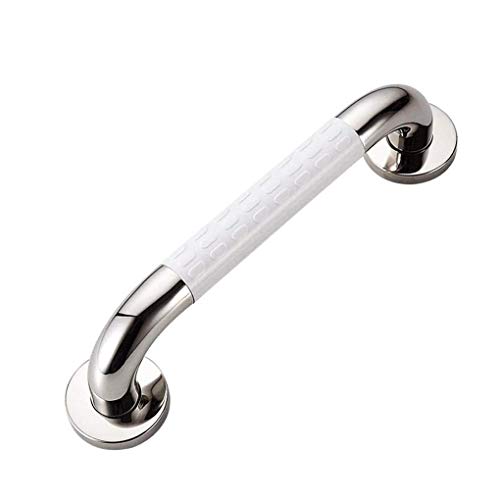 SnamicE Haltegriff Haltegriff Badezimmer Sicherheit Handicap Dusche Haltegriff Badezimmer Poliert Chrom Sicherheitsstütze Handlauf Ältere Anti-Rutsch Safe,Hellgrün-380Mm,Light Green-380Mm von SnamicE