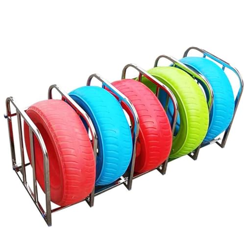 SnamicE Reifenregal aus Edelstahl für den Außenbereich, Reifenständer für Garage, Autowerkstatt, Carport, Keller, Lagerregal für Sattelreifen für Winter/Schnee/Wohnmobil,5 Models SnamicE Reifenregal aus Edelstahl für den Außenbereich, Reifenständer für Garage, Autowerkstatt, Carport, Keller, Lagerregal für Sattelreifen für Winter/Schnee/Wohnmobil,5 Models von SnamicE