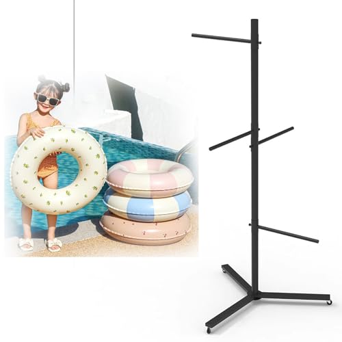 SnamicE Schwimm-/Handtuchhalter für den Außenbereich, beweglicher Aufbewahrungshalter für Schwimmringe, Organizer für Poolausrüstung für Strandhotels, Yachtpools, Schwarz,Black SnamicE Schwimm-/Handtuchhalter für den Außenbereich, beweglicher Aufbewahrungshalter für Schwimmringe, Organizer für Poolausrüstung für Strandhotels, Yachtpools, Schwarz,Black von SnamicE