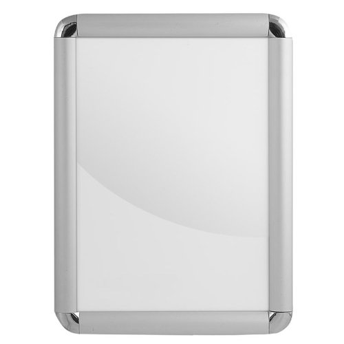 Klapprahmen DIN A3 29,7 x 42 cm Rondo 25 mm Profil silber matt von Snap-Frame