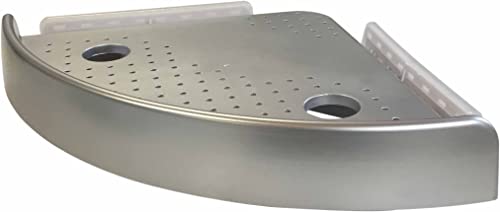 MYBO TV SNAP UP Shelf Silver Eckregal, silberfarben von MYBO TV