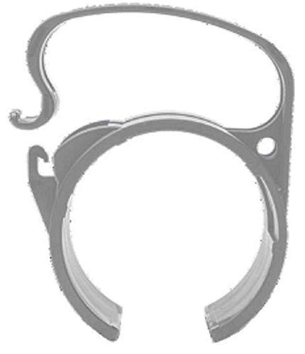 25 x THE SNAP Traversenklammer Light Grau ohne Steckdosenhalter (25x SNAP light Grau) von SNAP