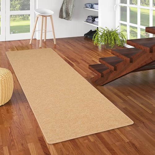 Hochwertiger Teppichläufer aus Flachgewebe in Nuss - 100% Polypropylen, Robust, Strapazierfähig und Pflegeleicht, erhältlich in vielen Farben und Größen, Ideal für Wohnzimmer, Esszimmer und Flur Hochwertiger Teppichläufer aus Flachgewebe in Nuss - 100% Polypropylen, Robust, Strapazierfähig und Pflegeleicht, erhältlich in vielen Farben und Größen, Ideal für Wohnzimmer, Esszimmer und Flur von Snapstyle