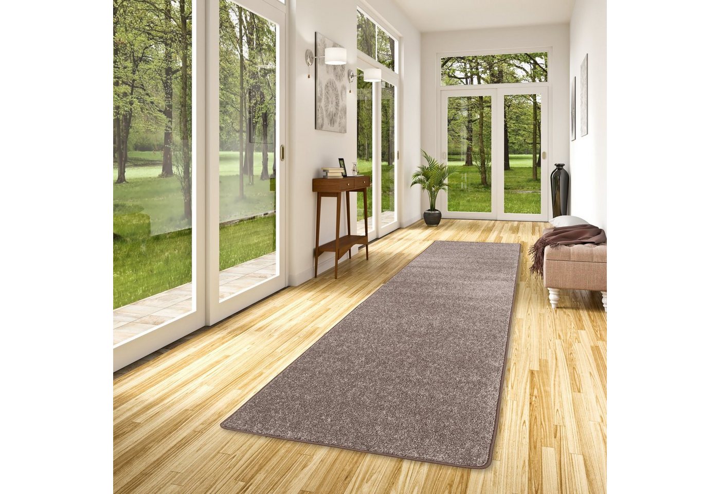 Läufer Hochflor Langflor Teppich Läufer Cottage, Snapstyle, Rechteckig, Höhe: 22 mm von Snapstyle