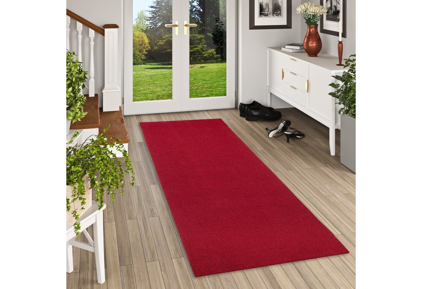 Läufer Luxus Läufer Hochflor Shaggy Teppich Velvet, Snapstyle, Rechteckig, Höhe: 12.5 mm von Snapstyle