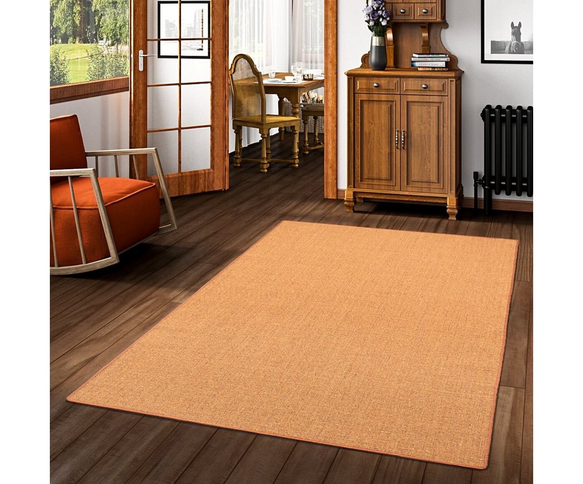 Sisalteppich Sisal Natur Teppich Klassisch, Snapstyle, Eckig, Höhe: 6 mm von Snapstyle