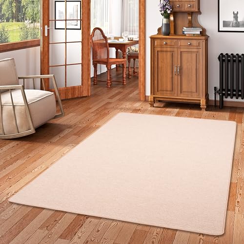 Snapstyle Schlingen Velours Teppich Modern Einfarbig | Flurteppich | Wohnzimmerteppich | Küchenteppich robust und pflegeleicht | Viele Größen und Farben von Snapstyle