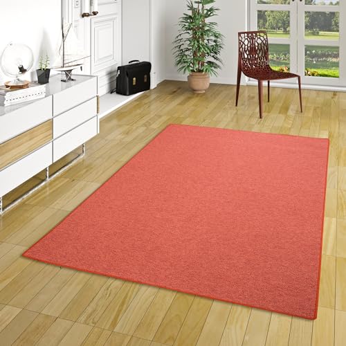 Snapstyle Schlingen Velours Teppich Modern Einfarbig | Flurteppich | Wohnzimmerteppich | Küchenteppich robust und pflegeleicht | Viele Größen und Farben von Snapstyle