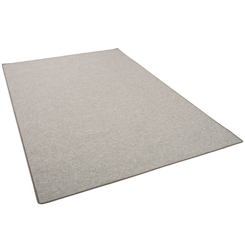 Snapstyle Feinschlingen Velour Teppich Strong Taupe 100x100cm von Snapstyle