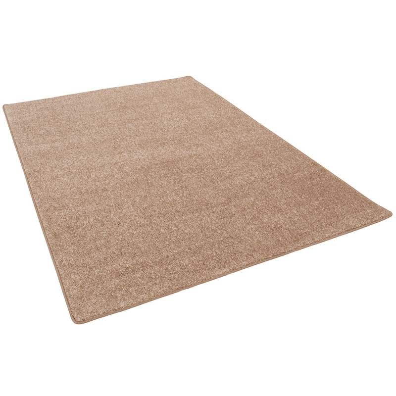 Snapstyle Hochflor Langflor Teppich Cottage Natur 100x100cm von Snapstyle