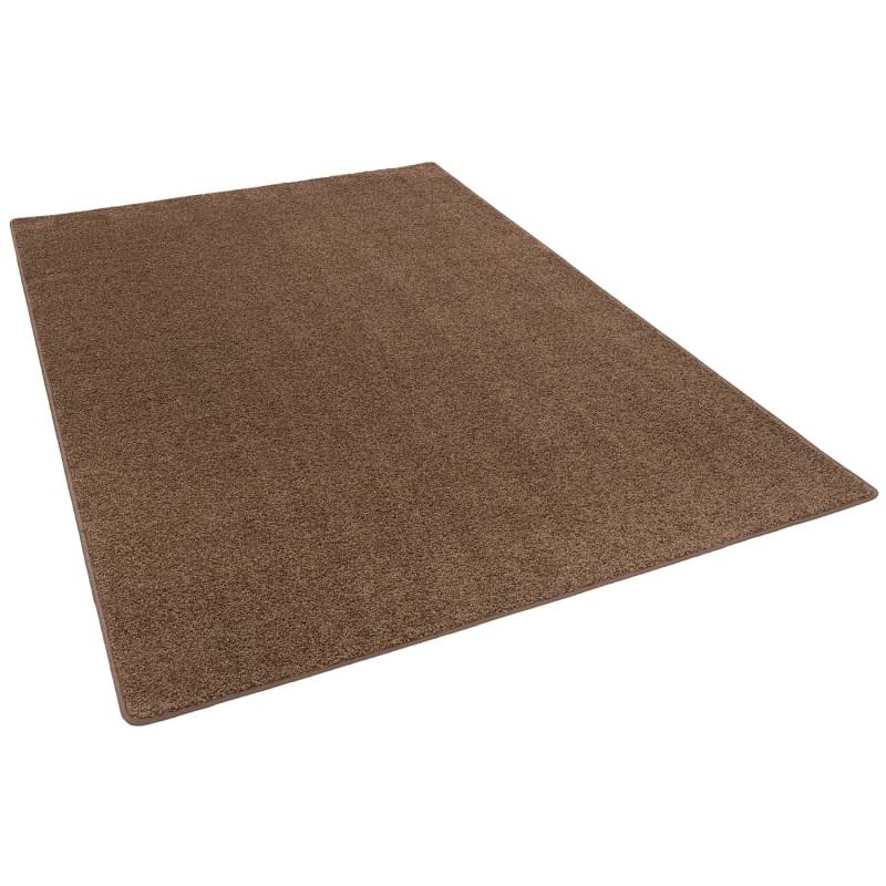 Snapstyle Hochflor Langflor Teppich Cottage Schoko 100x300cm von Snapstyle