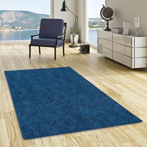 Snapstyle Hochflor Langflor Teppich Frieda Blau - Moderner 3D-Optik, Verschiedene Größen und Farben, Perfekt für Wohnzimmer, Schlafzimmer und Büro - Weich, Langlebig und Pflegeleicht Snapstyle Hochflor Langflor Teppich Frieda Blau - Moderner 3D-Optik, Verschiedene Größen und Farben, Perfekt für Wohnzimmer, Schlafzimmer und Büro - Weich, Langlebig und Pflegeleicht von Snapstyle