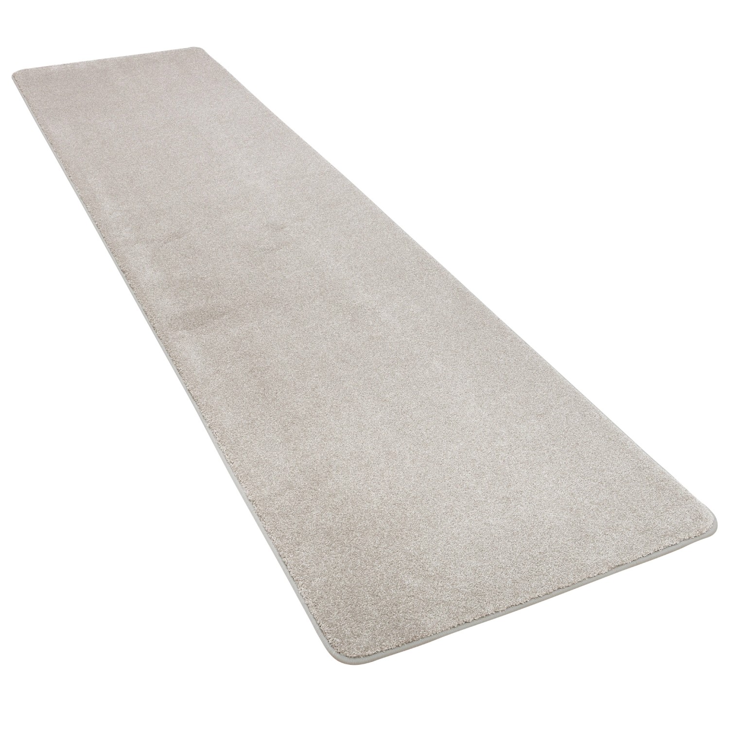 Snapstyle Hochflor Luxus Velours Läufer Teppich Touch Silbergrau 80x320cm Snapstyle Hochflor Luxus Velours Läufer Teppich Touch Silbergrau 80x320cm von Snapstyle
