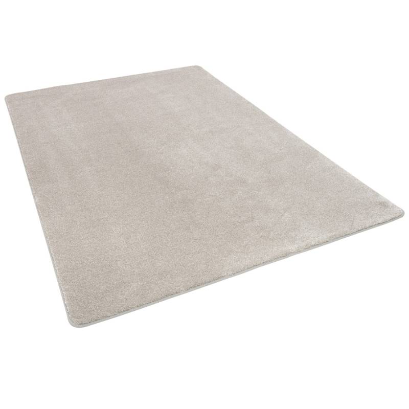 Snapstyle Hochflor Luxus Velours Teppich Touch Silbergrau 200x200cm von Snapstyle