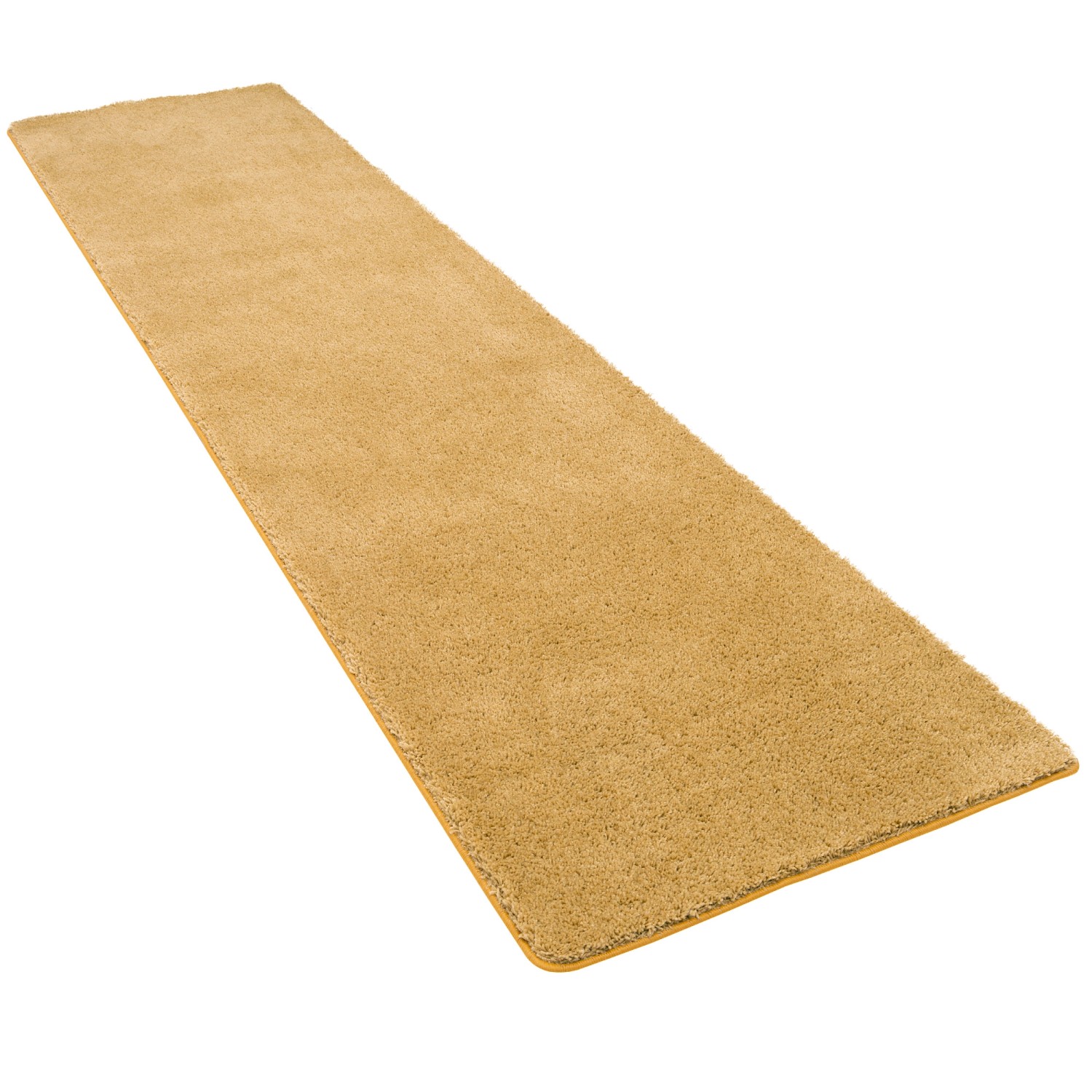Snapstyle Hochflor Shaggy Läufer Teppich Palace Curry 80x200cm Snapstyle Hochflor Shaggy Läufer Teppich Palace Curry 80x200cm von Snapstyle