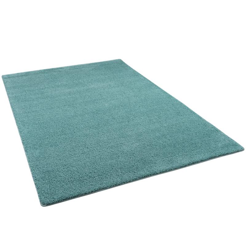 Snapstyle Hochflor Shaggy Teppich Palace Mintgrün 100x300cm von Snapstyle
