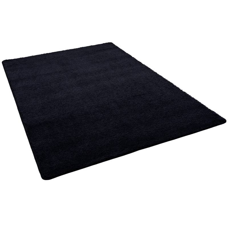 Snapstyle Hochflor Shaggy Teppich Palace Schwarz 200x250cm von Snapstyle