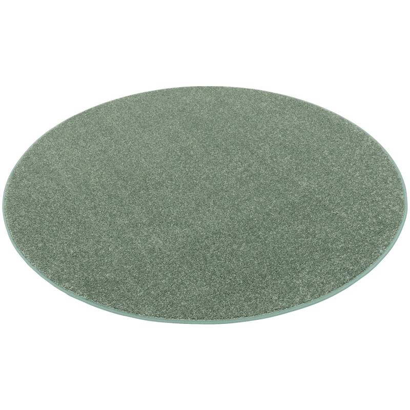 Snapstyle Hochflor Velours Teppich Cottage Mintgrün 200cm Rund von Snapstyle