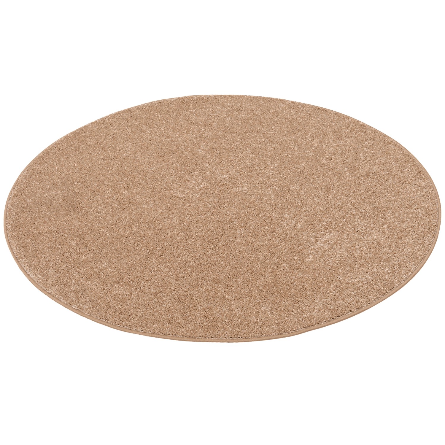 Snapstyle Hochflor Velours Teppich Cottage Natur 100cm Rund Snapstyle Hochflor Velours Teppich Cottage Natur 100cm Rund von Snapstyle