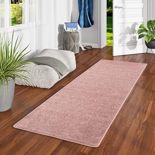 Snapstyle Hochflor Velours Teppich Läufer Einfarbig Weich Luna Altrosa in 9 Größen Snapstyle Hochflor Velours Teppich Läufer Einfarbig Weich Luna Altrosa in 9 Größen von Snapstyle